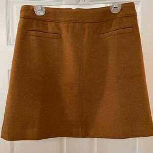 LOFT mini skirt, wool blend